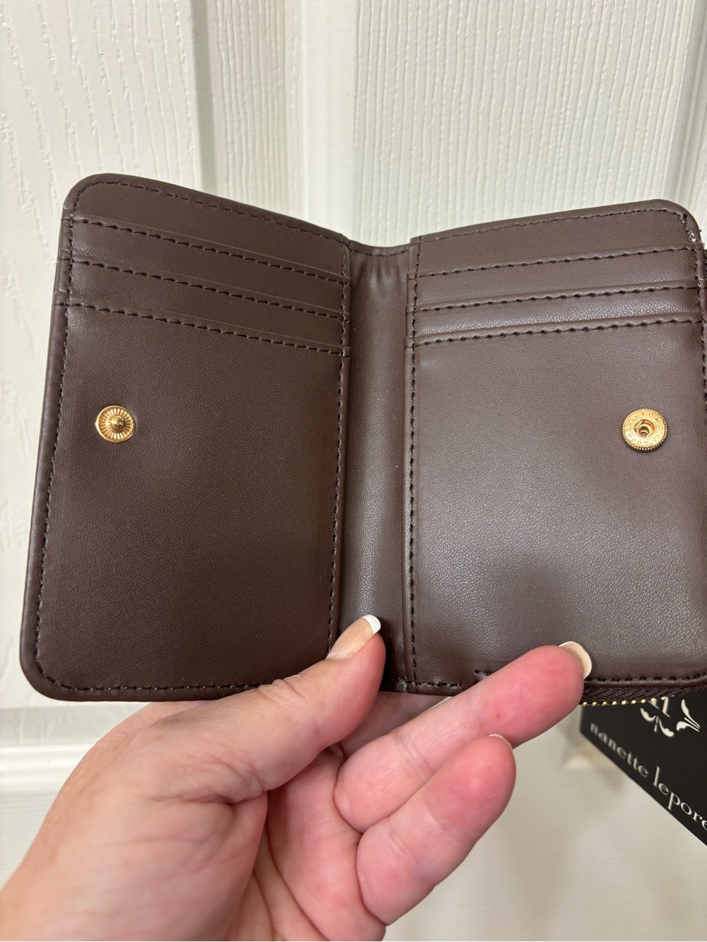 Nanette Lepore “Daffy” card wallet - NWT - Picture 4 of 6